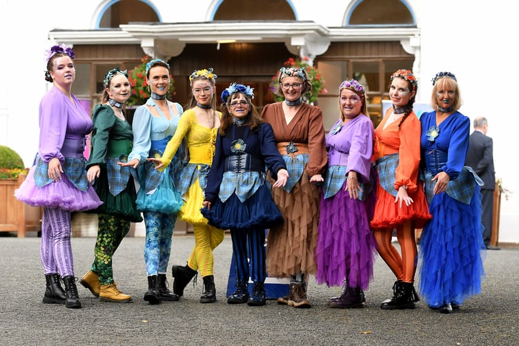 A selection of the cast from A Midsummer Night's Dream at Government House (http://www.governmenthousephotos.com/)