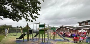 School celebrates opening of new playground after community effort