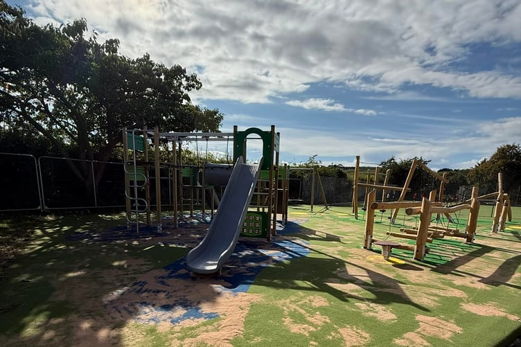 The playground at Marown Primary School is now open, much to the delight of students and parents