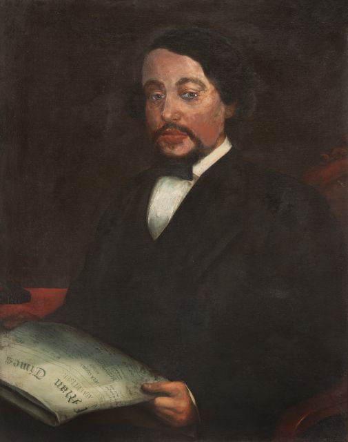 The portrait of James Brown