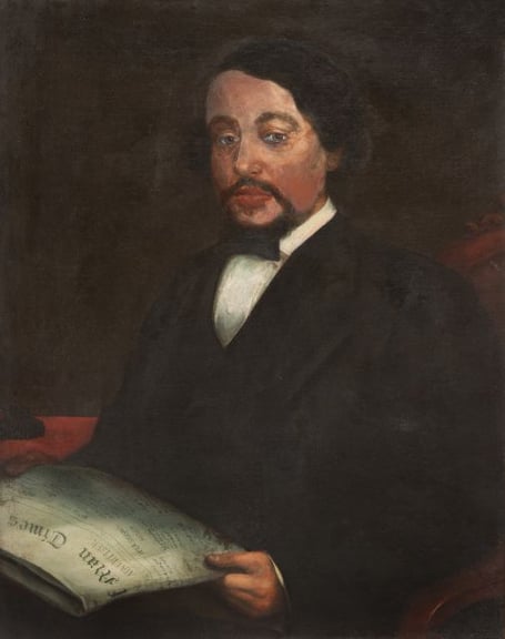 The portrait of James Brown