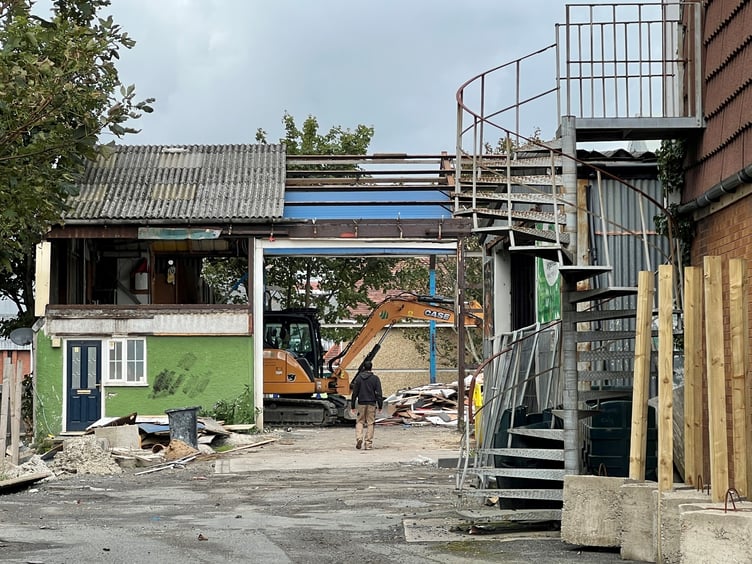 Demolition of the former Quickfit Supercentre premises