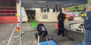 Firefighter going strong in 2,977 burpee 9/11 tribute