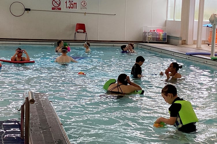 The Glencrutchery hydrotherapy pool
