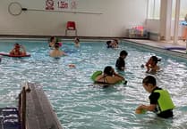 Record numbers use revamped hydrotherapy pool