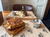 We tried 'the best toasties on the island' - this is what I thought 