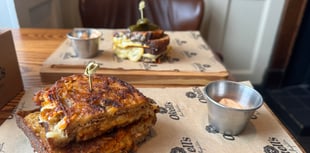 We tried 'the best toasties on the island' - this is what I thought 