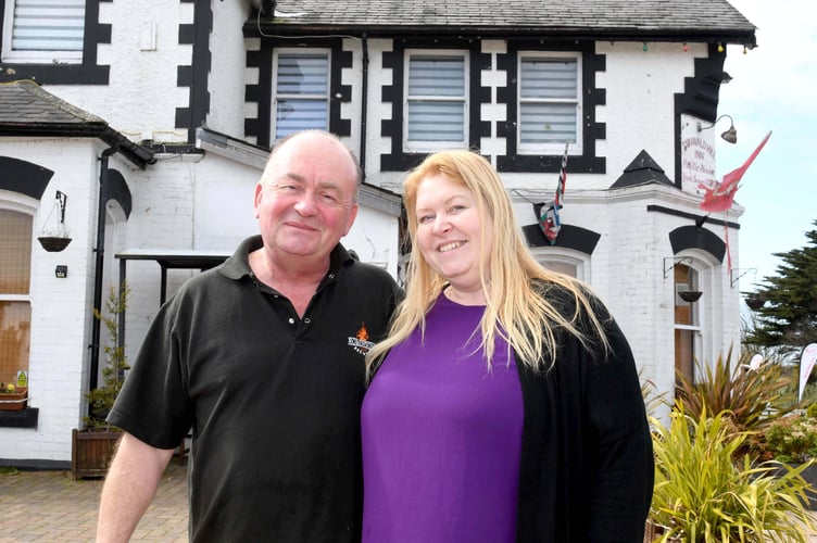 Robin and Jana Watterson, tenants of the Tynwald Inn, St John's, are now taking their culinary offering west at Peel Golf Club