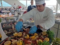 Island lobsters make splash aboard luxury cruise ship