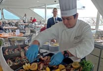 Isle of Man lobsters make splash aboard luxury cruise ship