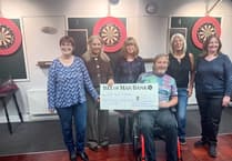 Annual darts competition raises £1,500 for Isle of Man charity
