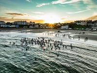 Sea dip for mental health charity Isle Listen on Sunday