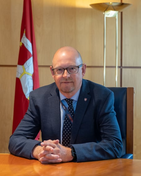 Isle of Man Government's new Chief Executive Mark Lewin