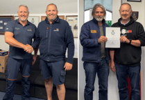 Joy as trio of RNLI volunteers complete assessments in space of a week