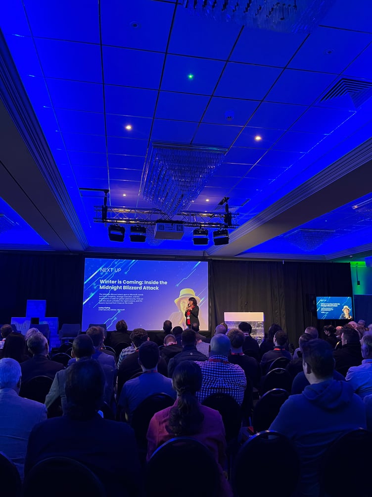 Last year's CYBERISLE conference at the Comis Hotel in Santon