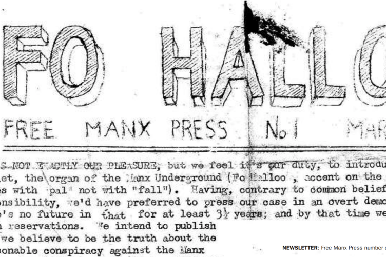 The first edition of Fo Halloo's newsletter in March 1973