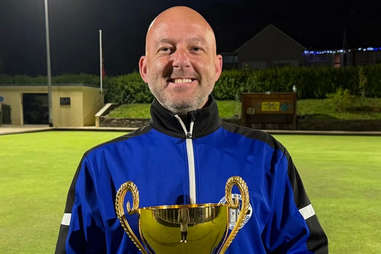 Felton’s men’s Manx Masters winner David Bradford (Photo: Glynn Hargraves)