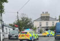 Road clear after crash which saw emergency services descend on scene