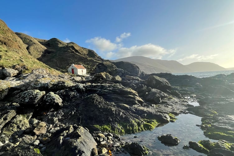 The Knockuskey cottage at Niarbyl