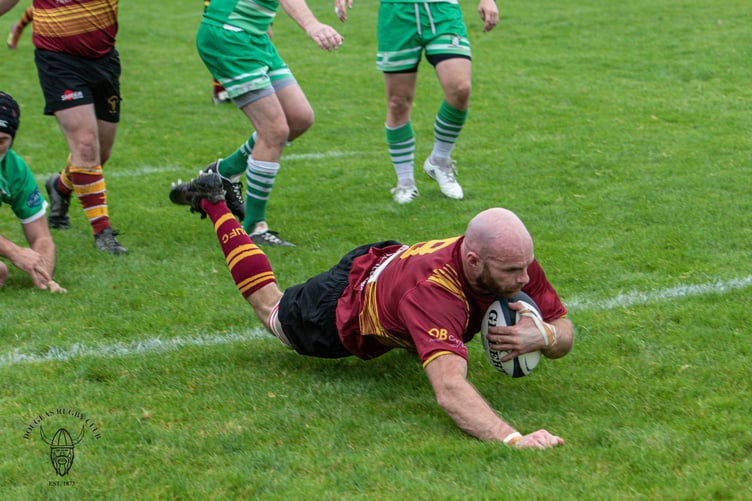 Celts' hat-trick hero Craig McGee (Photo: Richard Ebbutt)
