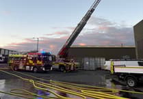 Three engines sent to deal with fire at industrial estate