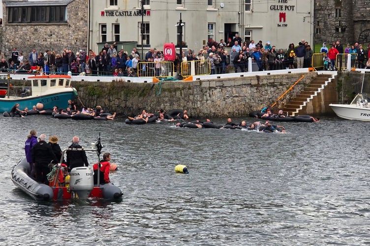 Large crowds were in attendance at this year's World Tin Bath Championships in Castletown