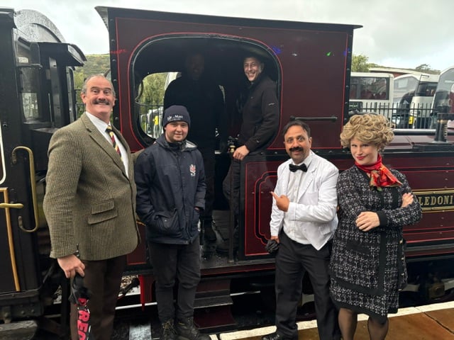 Some couples had travelled from across the UK to be part of the fun, while others had journeyed from as far as the United States