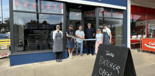 Family-run butchers brings trade back to heart of town