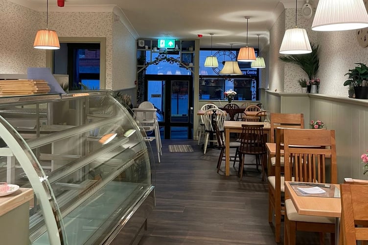 Inside the new Traa Dy Liooar coffee shop in Peel