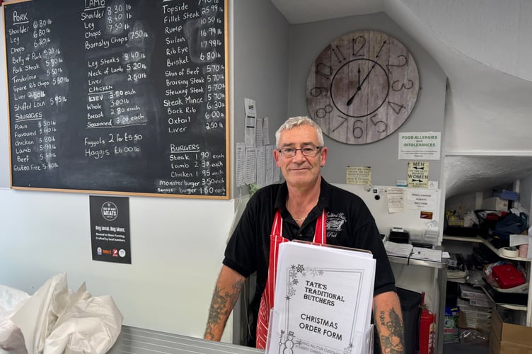 Steve Tate, of Tate's Butchers, says Peel Town Commissioners don't communicate, adding he'd like to see more of the town clerk in the street talking to businesses that are struggling to survive