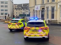 VIDEO: Part of Douglas prom after 'wobbly crane' forced closure