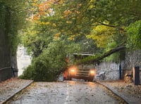 89mph gusts recorded as Storm Amy brought widespread disruption