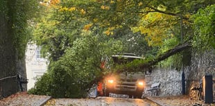 89mph gusts recorded as Storm Amy brought widespread disruption