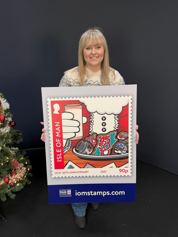 Gemma Sayle, an alumni who designed one of the stamps