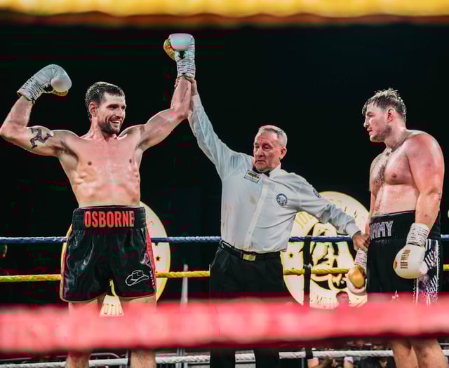 Michael Osborne overcomes the odds to secure big win in the ring