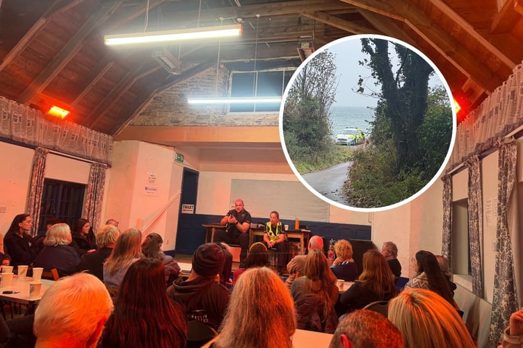 A community information meeting held on Tuesday evening at Dhoon Church Hall, members of the Northern Neighbourhood Policing Team faced a packed room of concerned residents seeking answers about why the public was not warned earlier that the man could pose a danger.