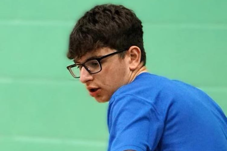 Amit Lanin impressed against Albert TTC but unfortunately suffered an injury and was forced to miss last weekend's other matches (Photo: Malcolm Lambert)