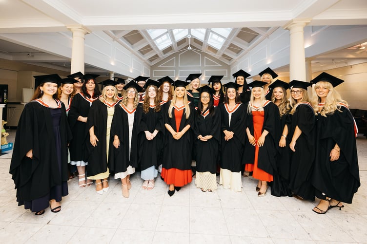 Nursing graduates from Keyll Darree