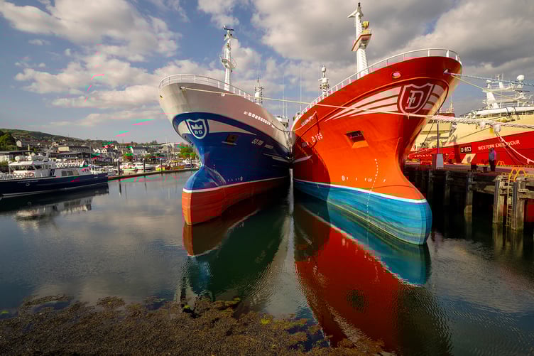Killybegs Atlantic Fishing Fleet by Jeremy Broome-Smith