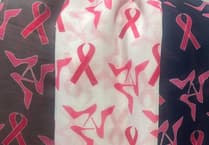 Laxey boutique launches fundraising scarf in support of Manx cancer charity