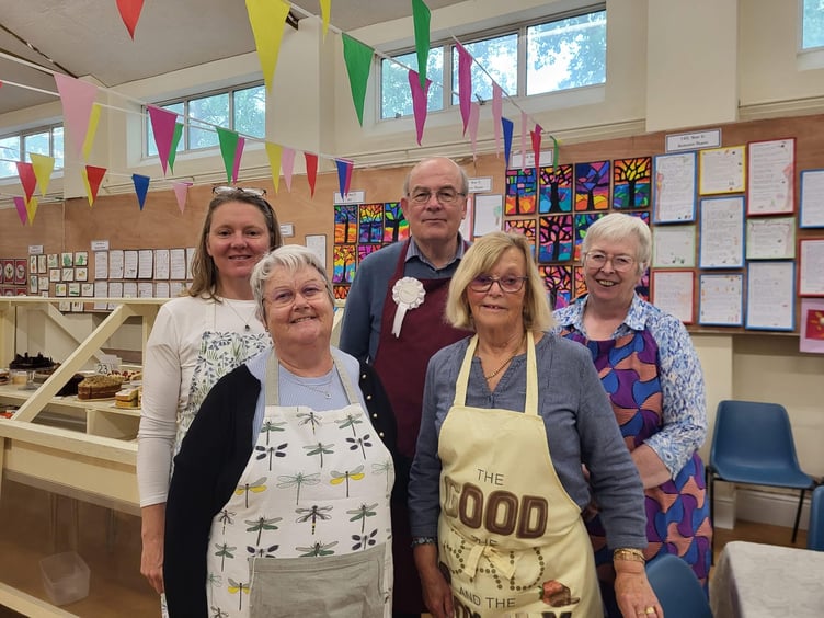 The kitchen team at the Andrea Produce Show who served up drinks and refreshments