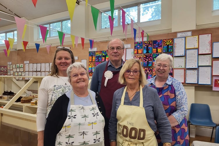 The kitchen team at the Andrea Produce Show who served up drinks and refreshments