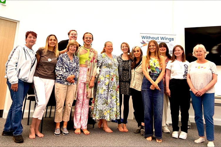 Without Wings team and supporters