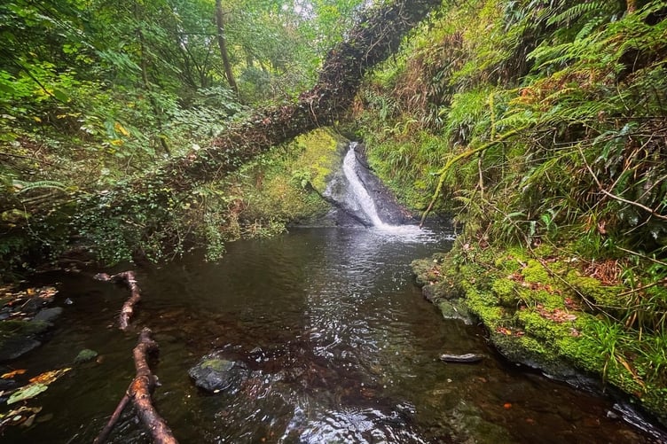 The phynnodderee’s pool, also known as the drowning pool, in Lonan