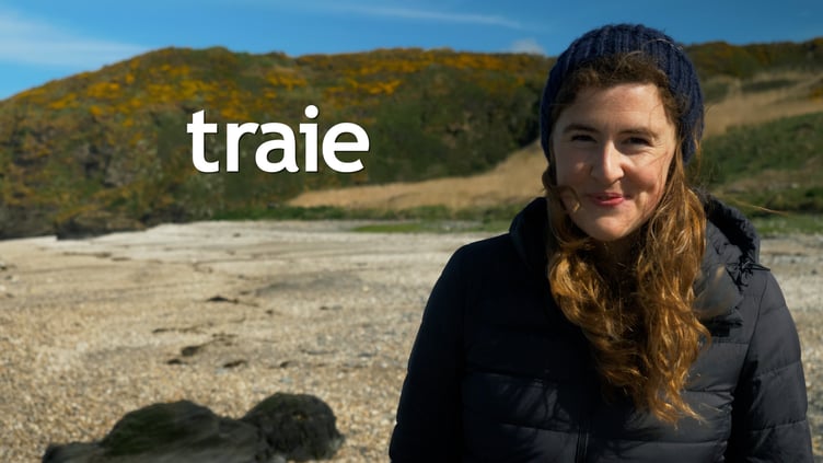 Image from Culture Vannin place name film Traie Vane featuring Ruth Keggin Gell