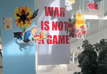 Ukrainian student's artwork taken down at hospital after complaint