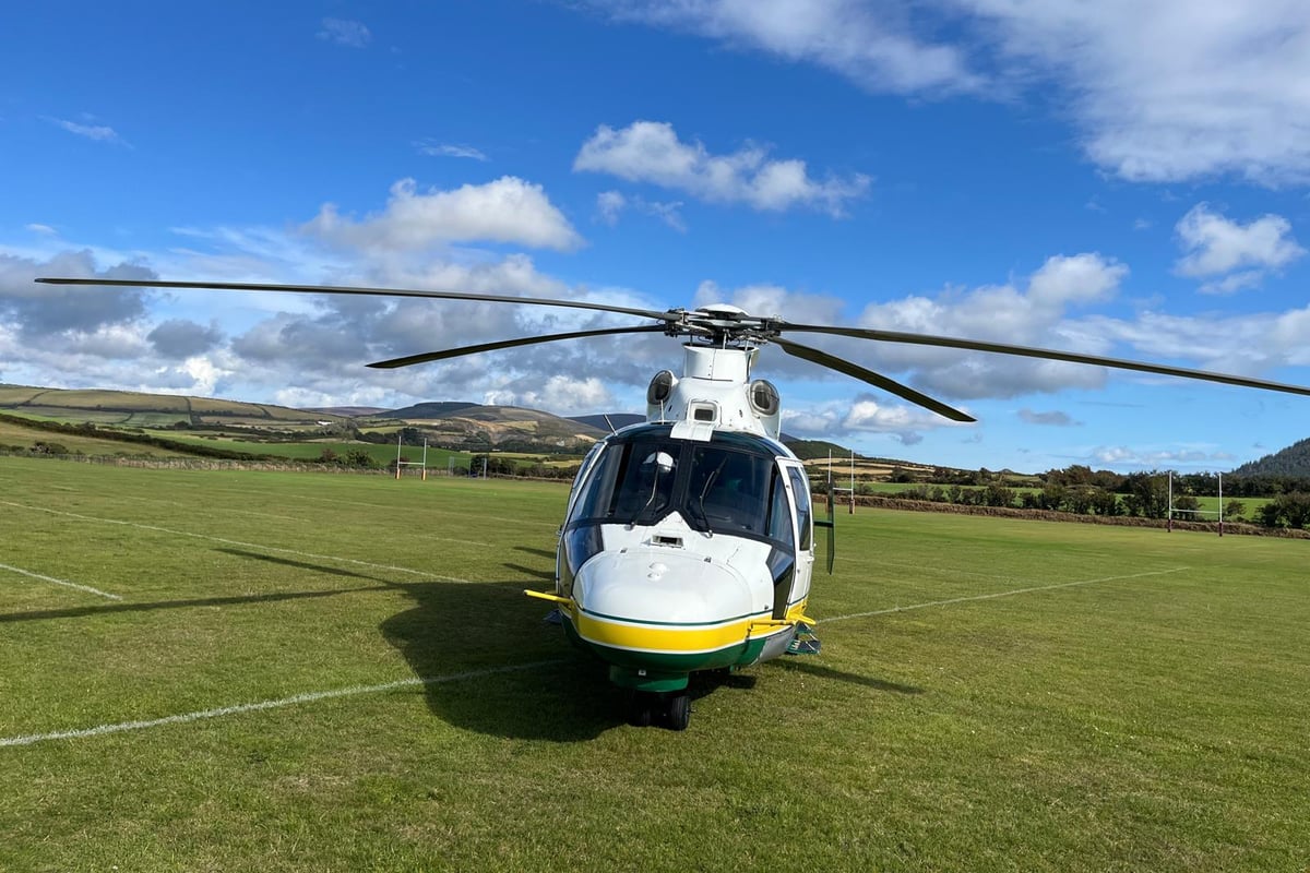 Air ambulance called to 10 Isle of Man incidents over the summer