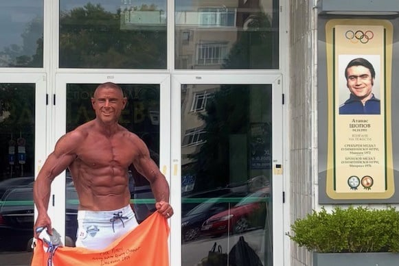 Stephen Bush, manager of Quay Fitness and founder of SB Body Boost, finished second in three categories at a major bodybuilding competition in Bulgaria