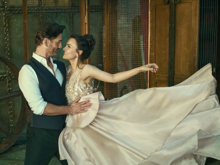 Samantha Barks will appear in the Greatest Showman alongside Oliver Tompsett (Photo: Sebastian Nevols/20th Century Studios)