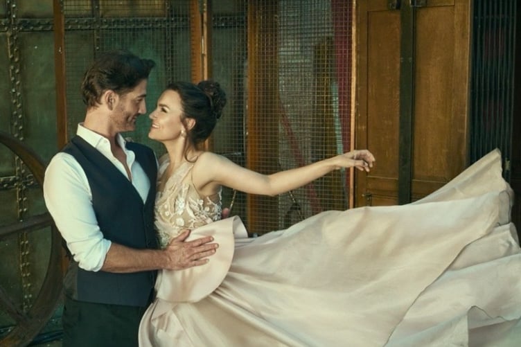 Samantha Barks will appear in the Greatest Showman alongside Oliver Tompsett (Photo: Sebastian Nevols/20th Century Studios)